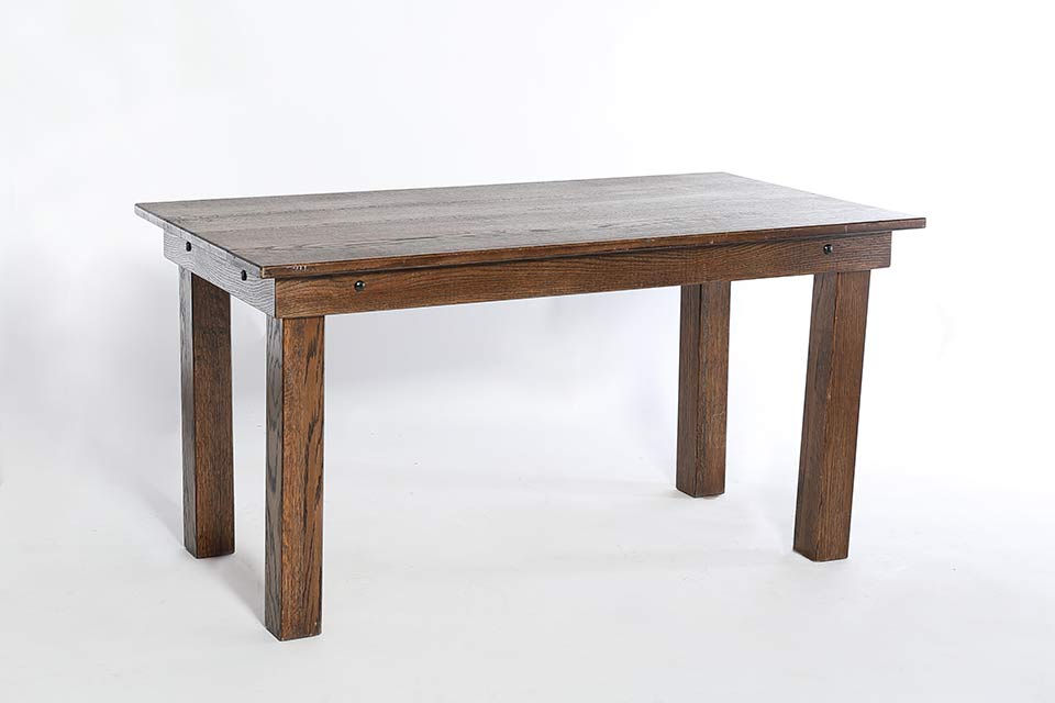 Oak-Farm-Table---5-ft